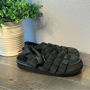 SAS Shoes Men’s 10.5 W Iron Black Endeavor Fisherman Sandal